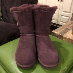 Bailey bling plum color boots